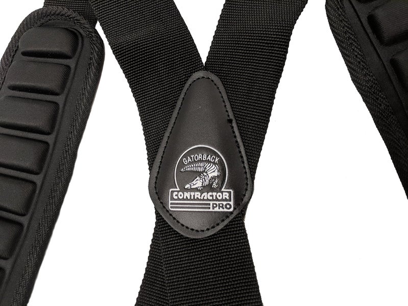 Gatorback B606 Molded Air Channel Suspenders w/Spring Hooks. Extreme Comfort and Support for your Tool belt. Made by Contractor Pro - Image 4